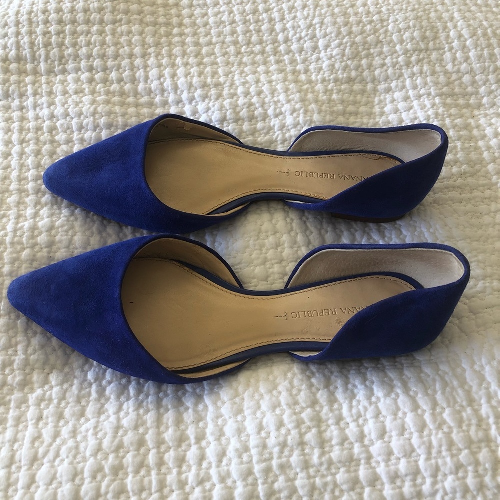 Banana Republic Royal Blue Flats - Size 7